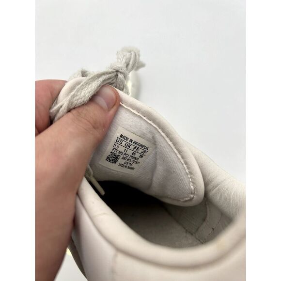 Adidas Sneaker Men's Size 11.5 White Lightweight Perforated Stan Smith lace Up - Picture 5 of 5